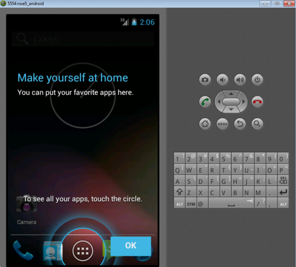 android emulator doesn